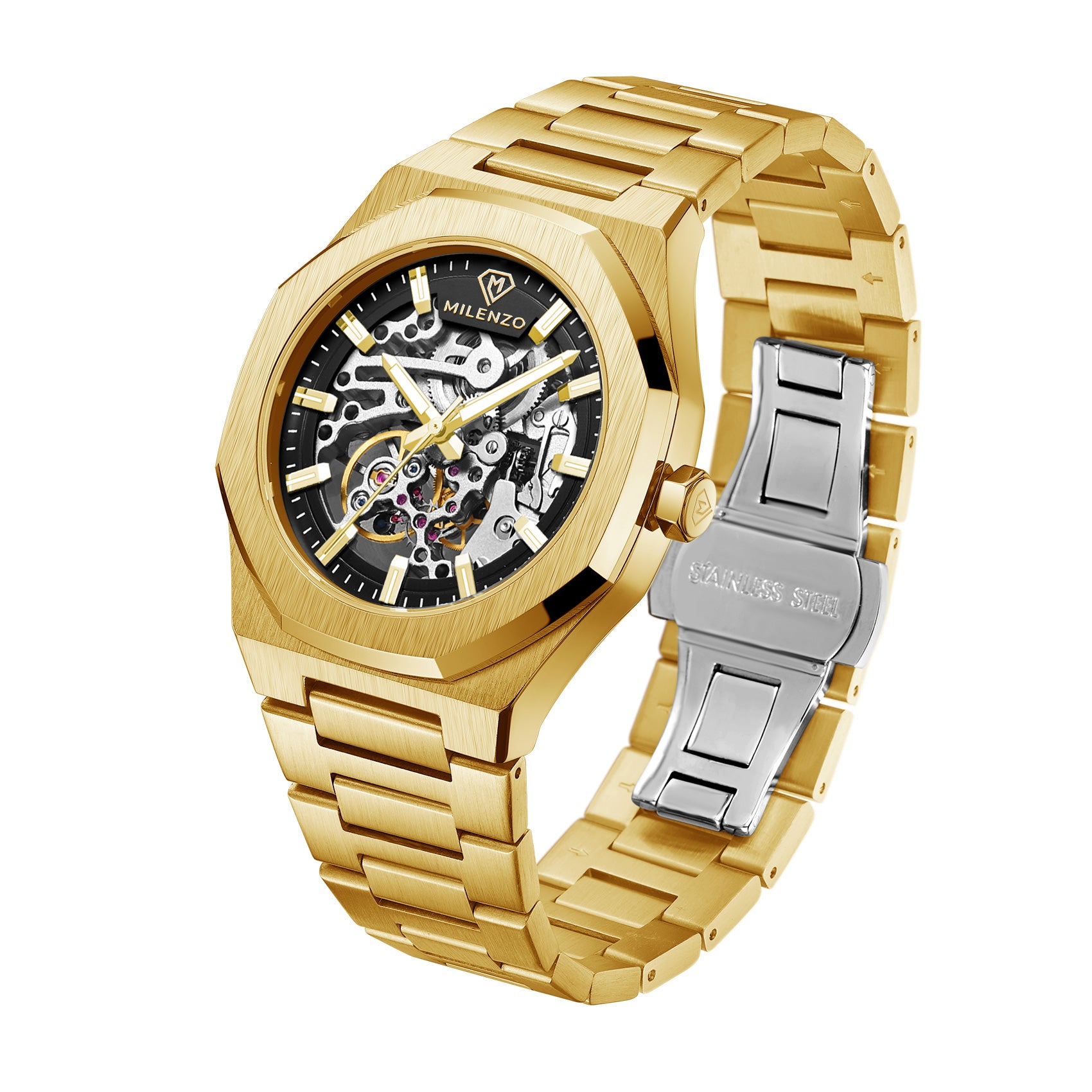 Imperial Edition - Gold Skeleton Horloge