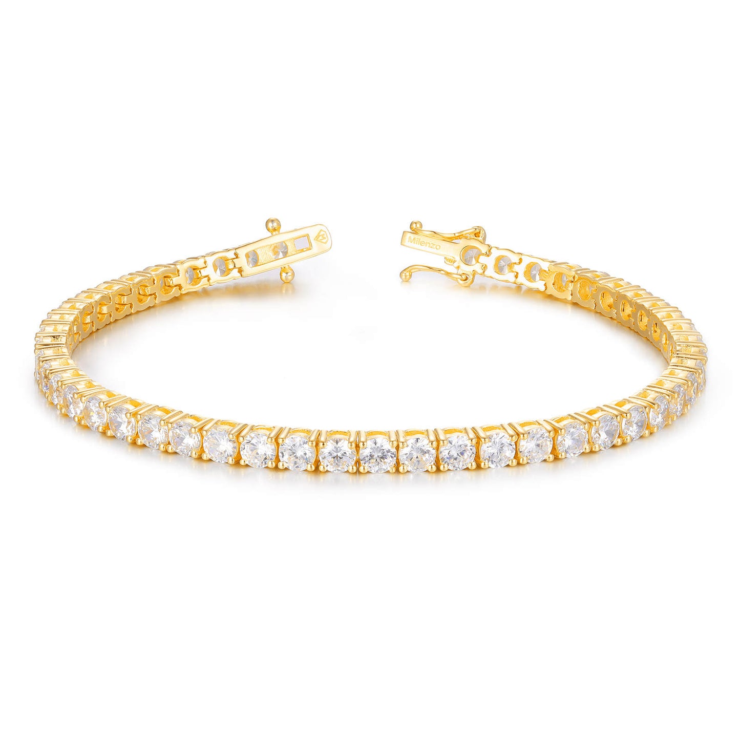 Heren Tennis Bracelet 18K Gold