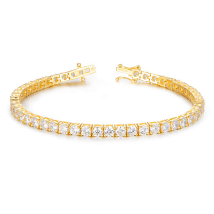 Heren Tennis Bracelet 18K Gold