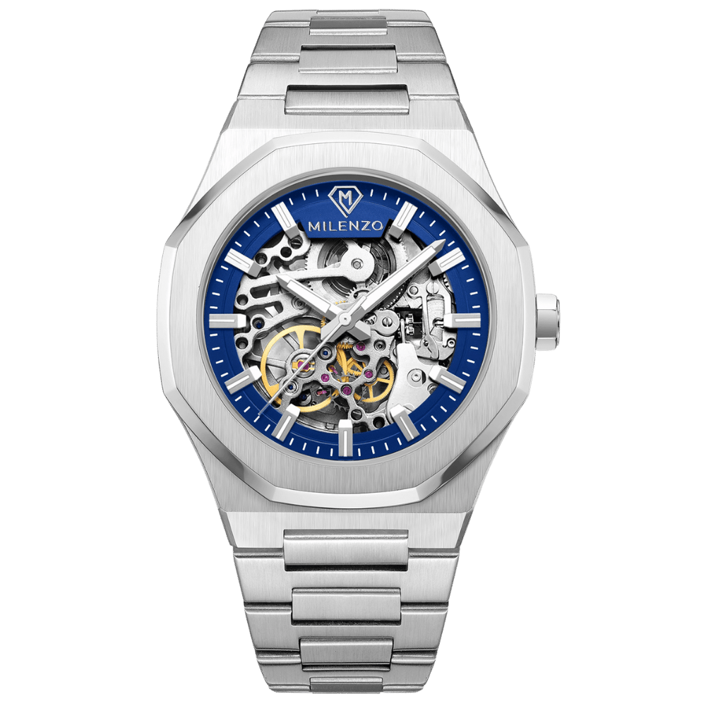 Automatische heren horloge zilver